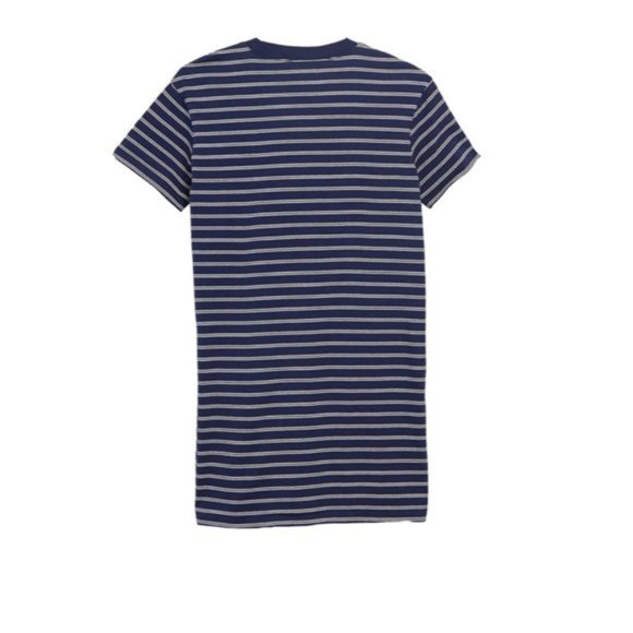 Madewell T-Shirt Dress Tina Stripe Blue White NWT - Picture 12 of 15